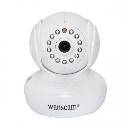 Camera supraveghere PTZ IP wireless WANSCAM HW0021, 720P, 1MP, 13 LED IR 10ml, rotire 270, inclinare 90, sunet bidirectional, onvif, wireless 802.11n, inregistrare card 32GB